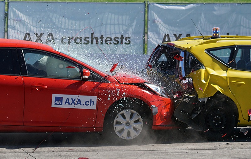 A red car with 